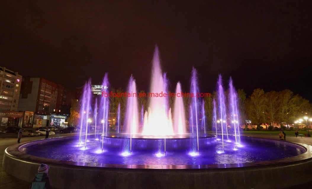 Decorative Outdoor Music Dancing Custom Water Curtain Wall Fountain